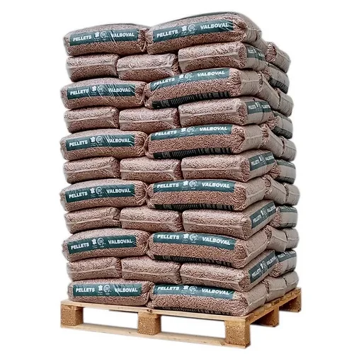 Valboval Holzpellets – Palette mit 65 Säcken à 15 kg (975 kg)
