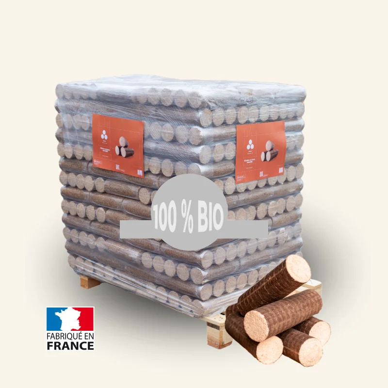 Wooday Komfort-Holzbriketts – Palette mit 96 Packungen