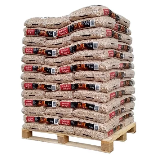 Excellent Holzpellets – Palette mit 65 Säcken à 15 kg